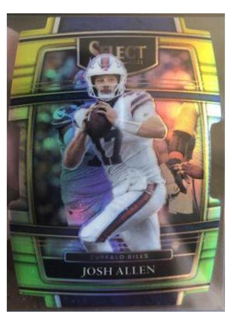 2021 Panini Select Base Set Josh Allen #6 card
