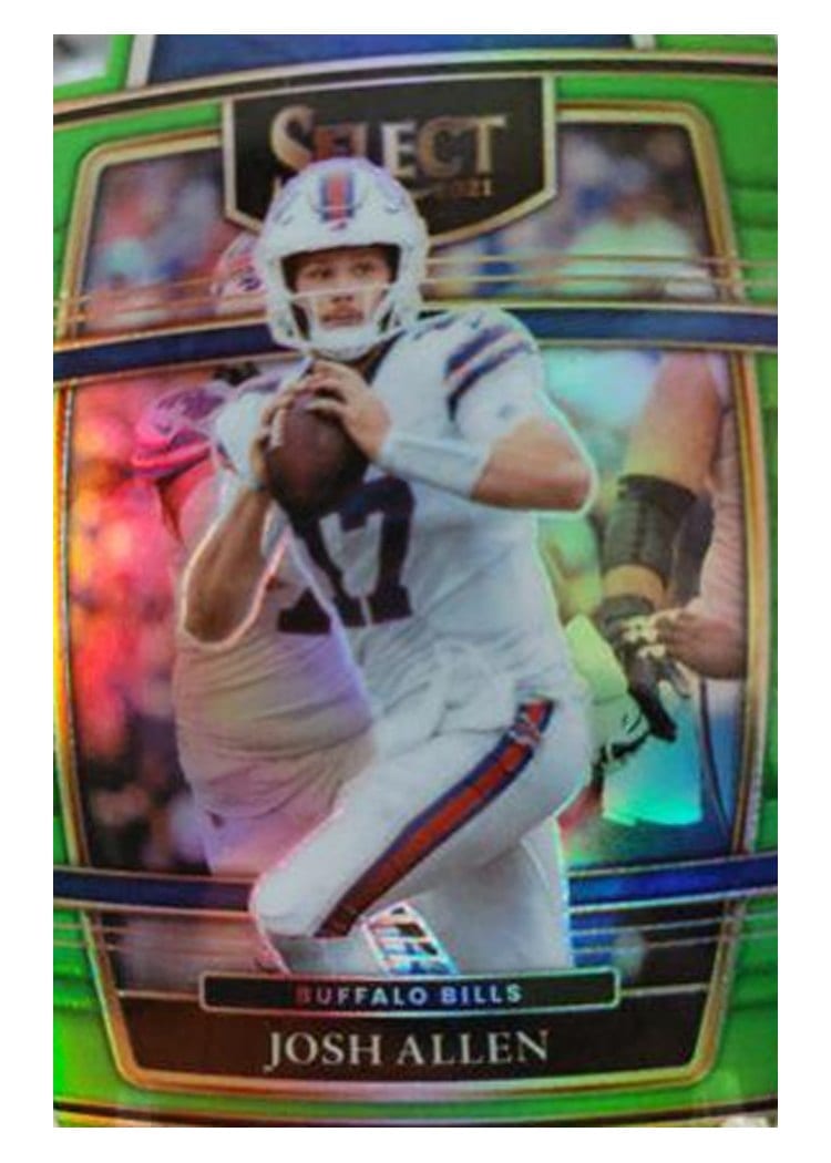 2021 Panini Select Base Set Josh Allen #6 card