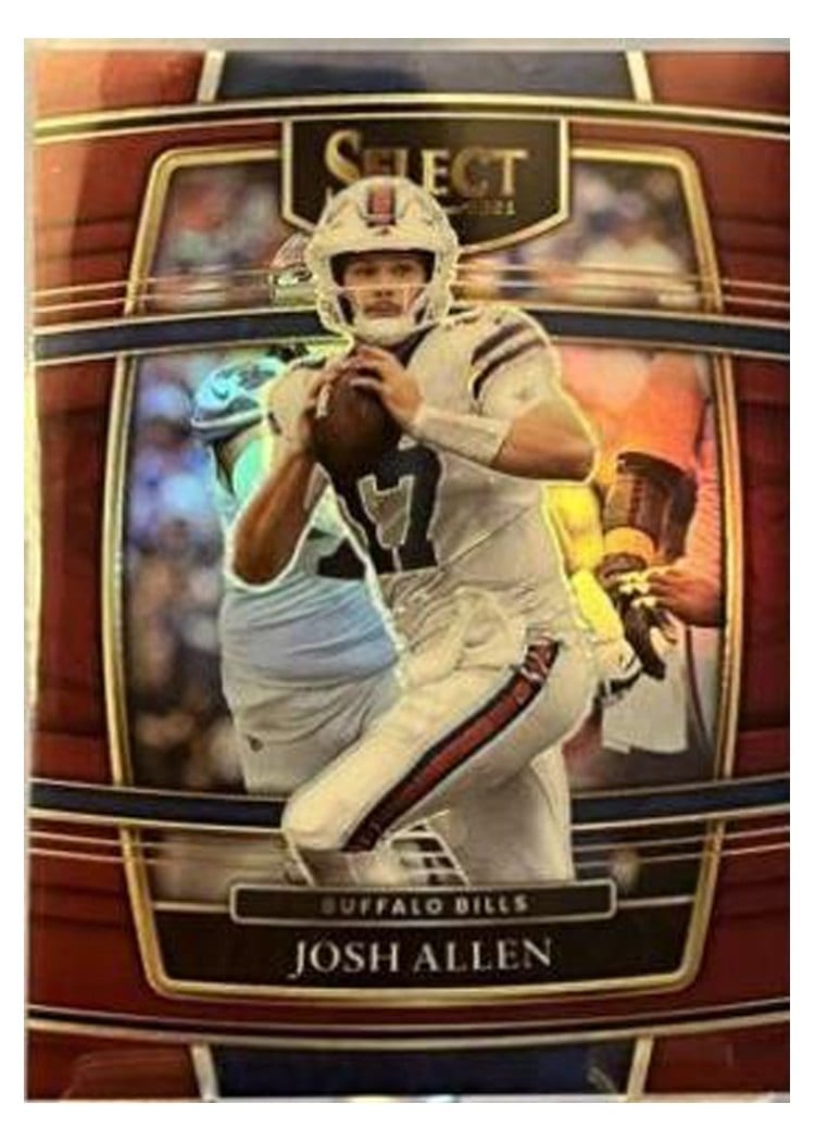 2021 Panini Select Base Set Josh Allen #6 card