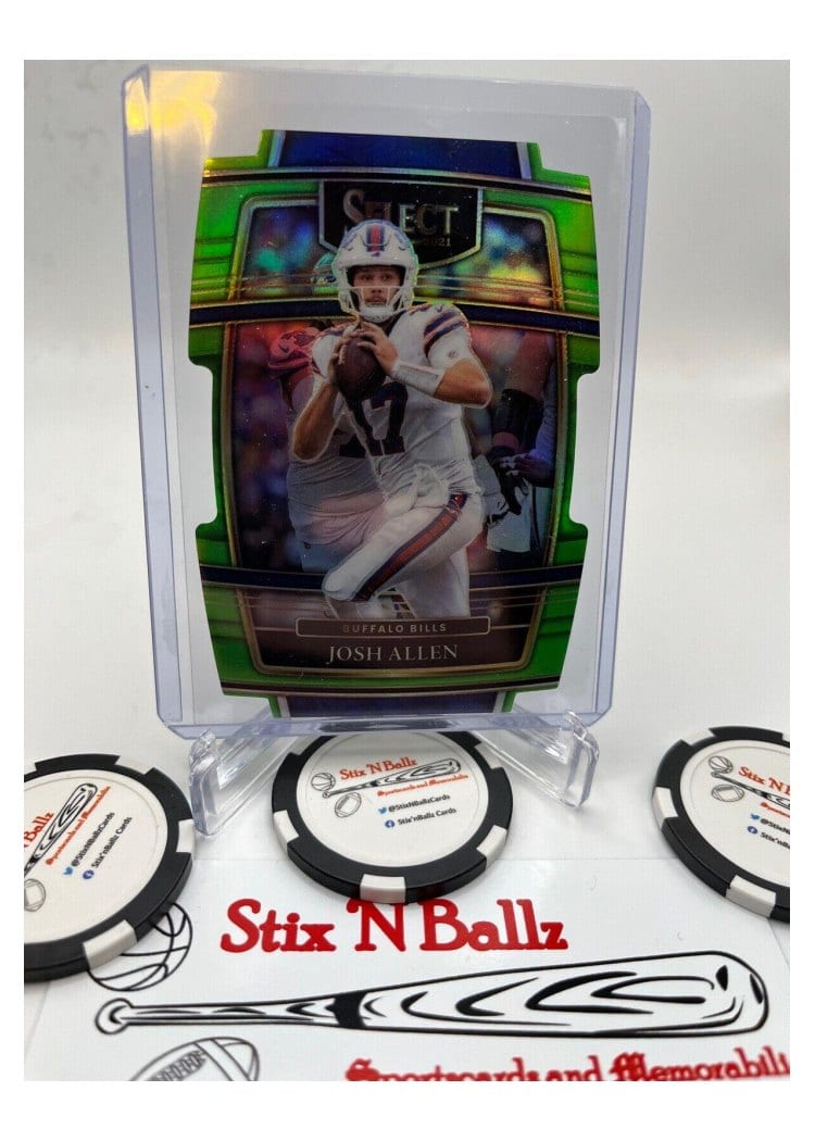 2021 Panini Select Base Set Josh Allen #6 card