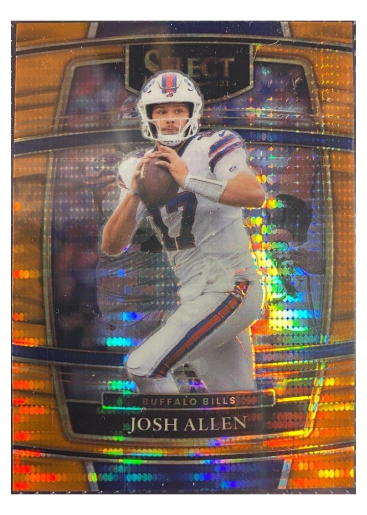 2021 Panini Select Base Set Josh Allen #6 card