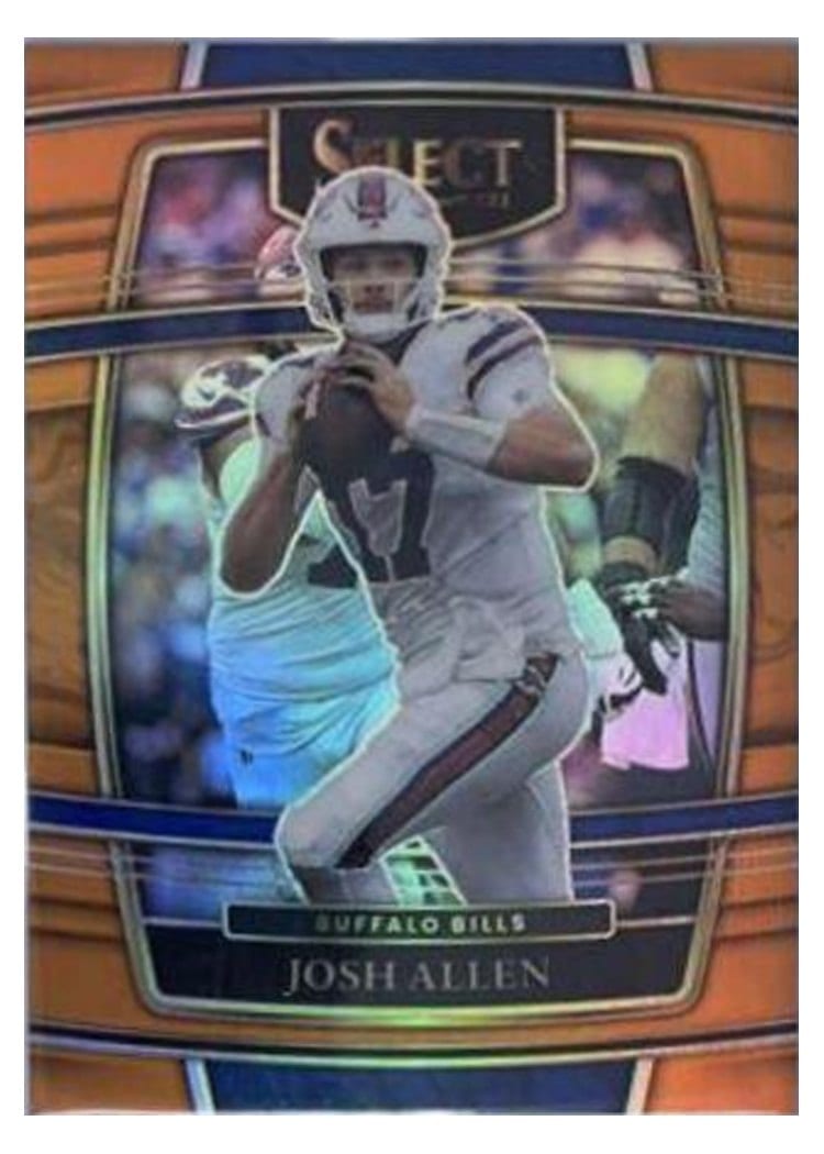 2021 Panini Select Base Set Josh Allen #6 card