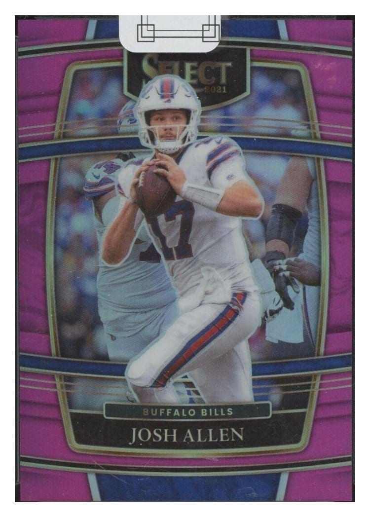 2021 Panini Select Base Set Josh Allen #6 card