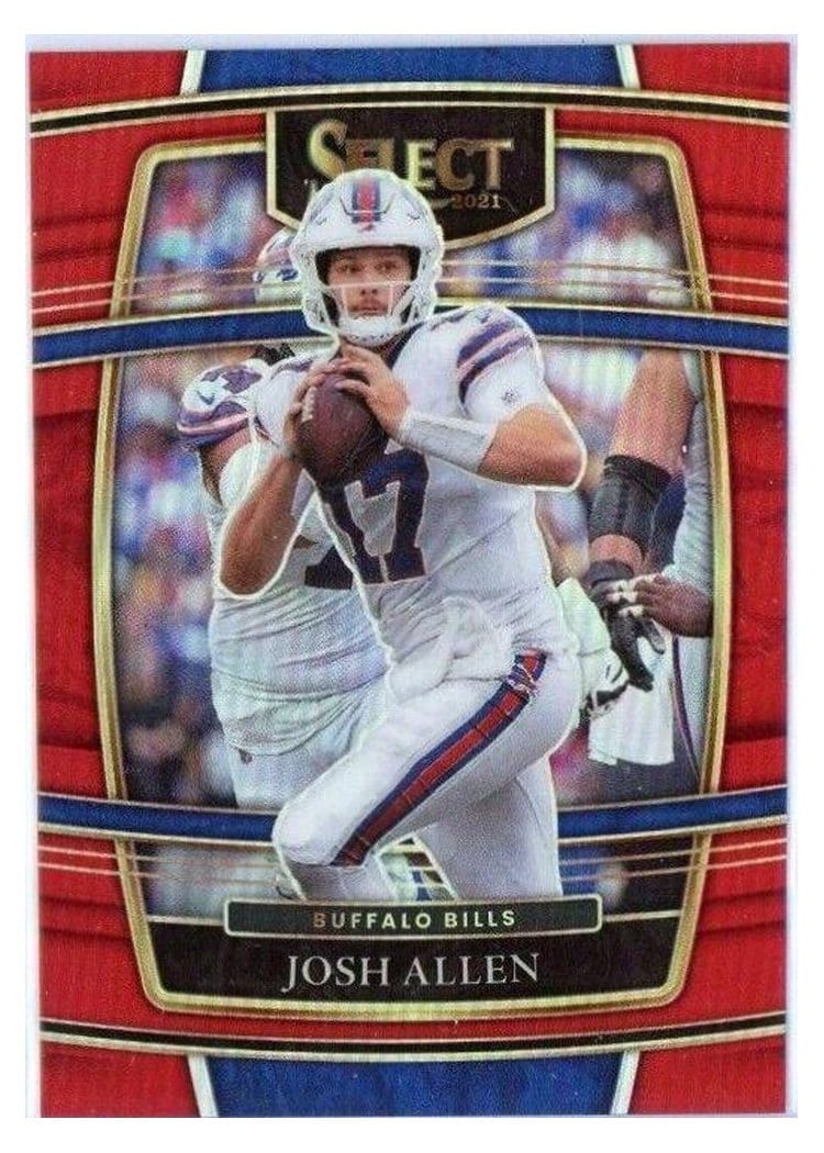 2021 Panini Select Base Set Josh Allen #6 card