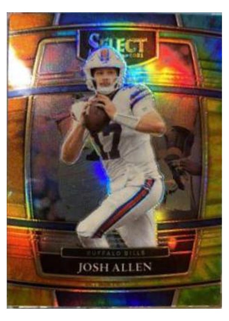2021 Panini Select Base Set Josh Allen #6 card
