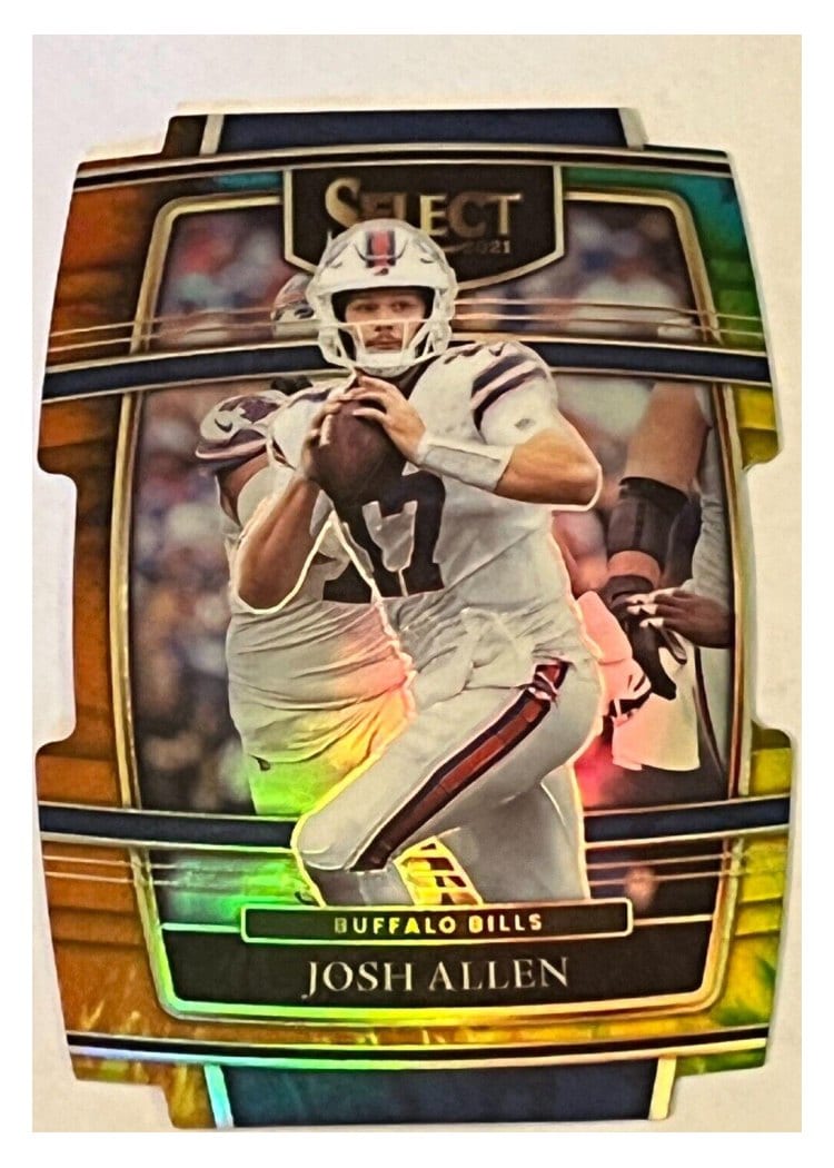 2021 Panini Select Base Set Josh Allen #6 card