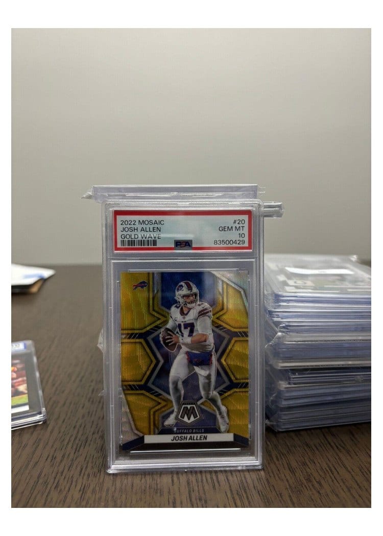 2022 Panini Mosaic Base Set Josh Allen #20 card