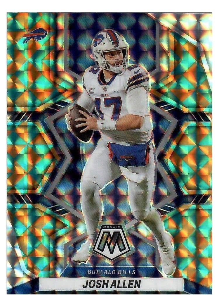2022 Panini Mosaic Base Set Josh Allen #20 card