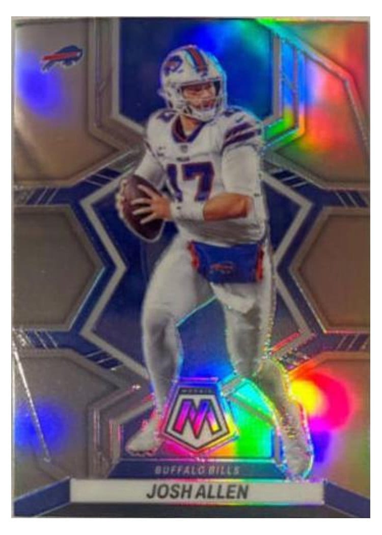 2022 Panini Mosaic Base Set Josh Allen Silver #20 card