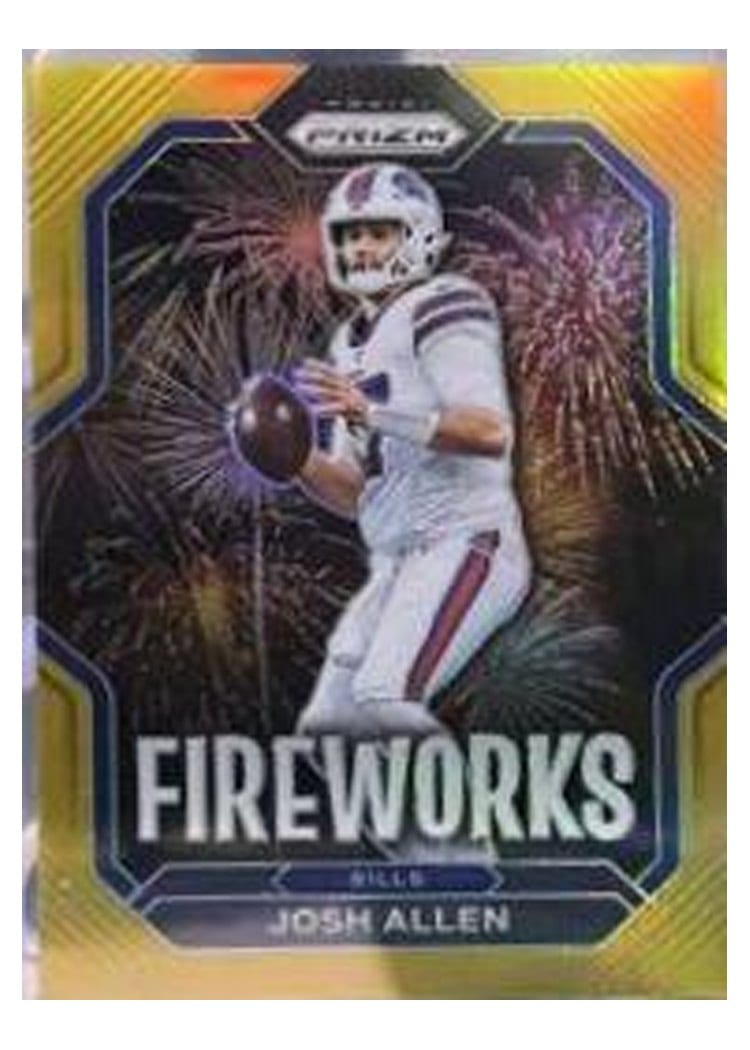 2022 Panini Prizm Base Set Josh Allen #136 card