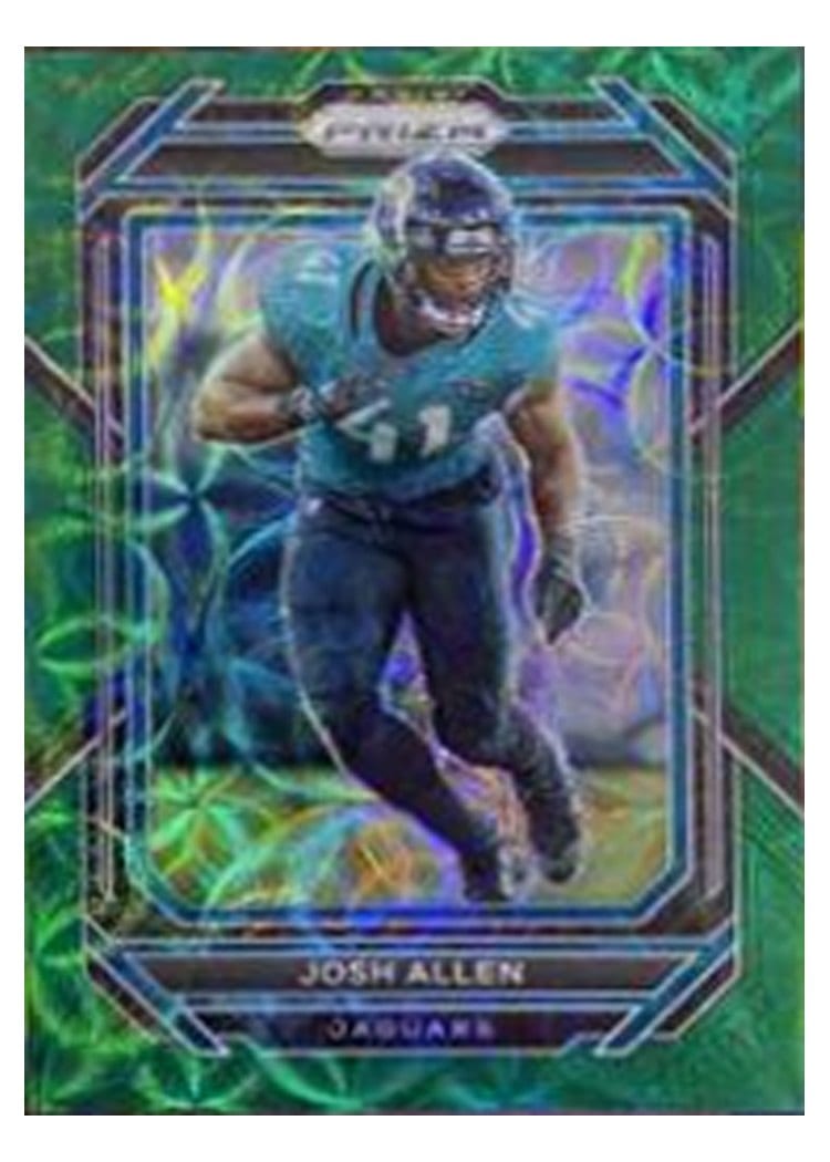 2022 Panini Prizm Base Set Josh Allen #136 card