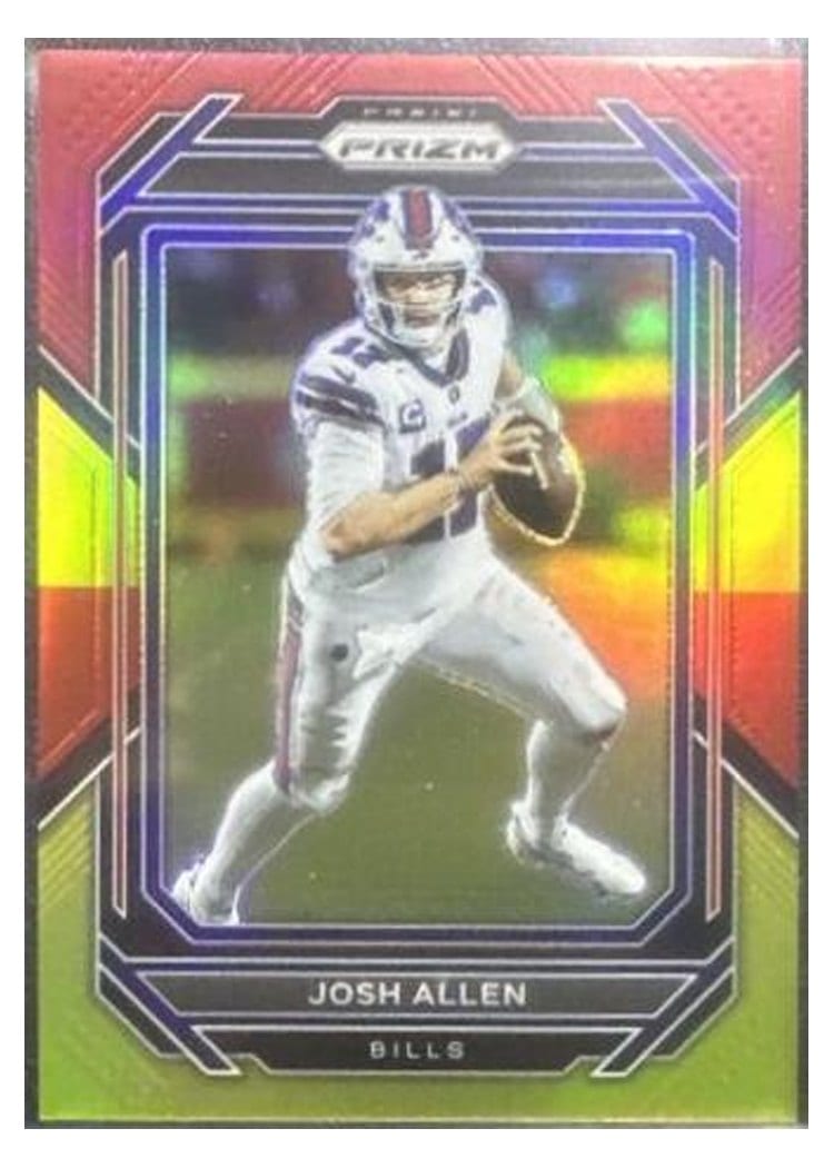 2022 Panini Prizm Base Set Josh Allen #136 card