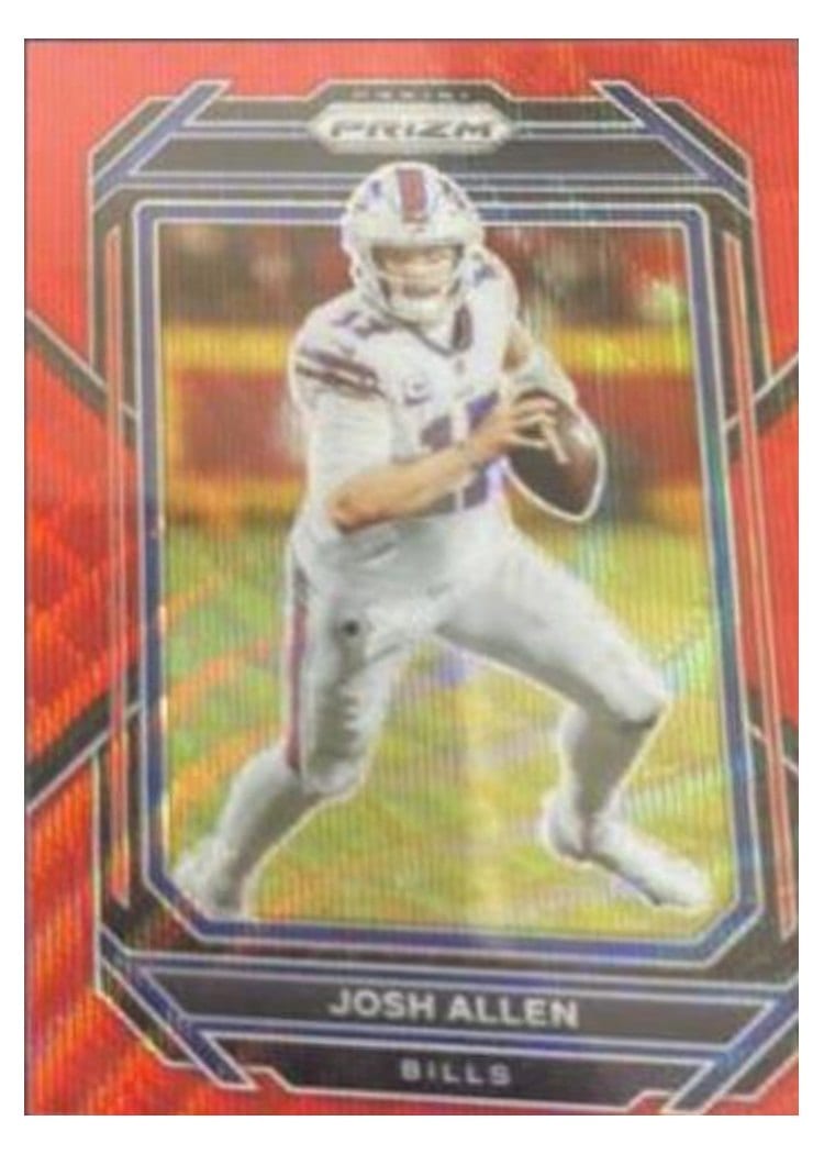 2022 Panini Prizm Base Set Josh Allen #136 card