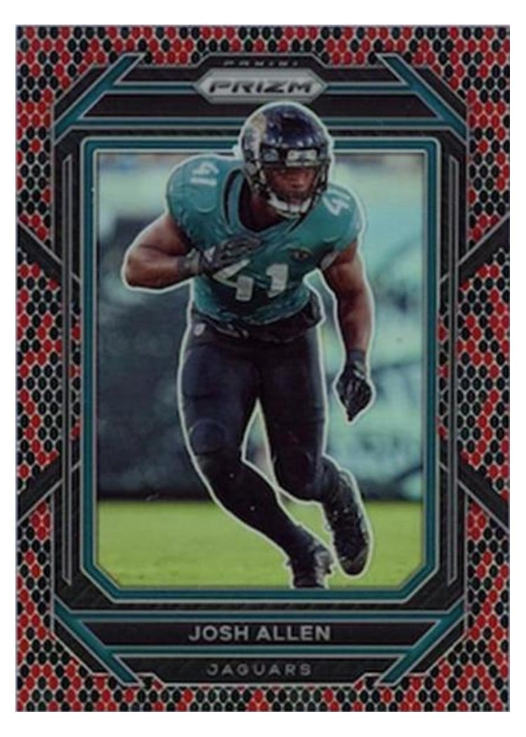 2022 Panini Prizm Base Set Josh Allen #136 card