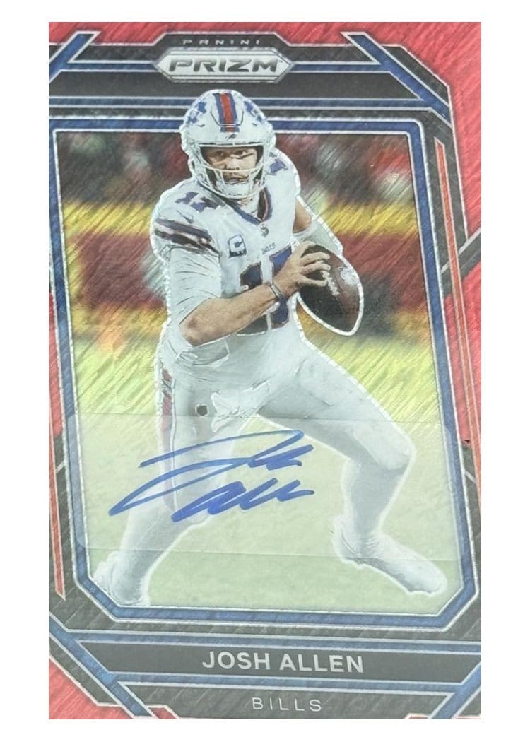 2022 Panini Prizm Base Set Josh Allen #29 card