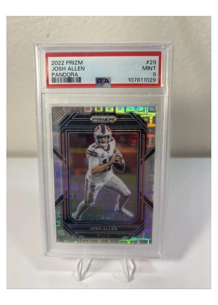 2022 Panini Prizm Base Set Josh Allen #29 card