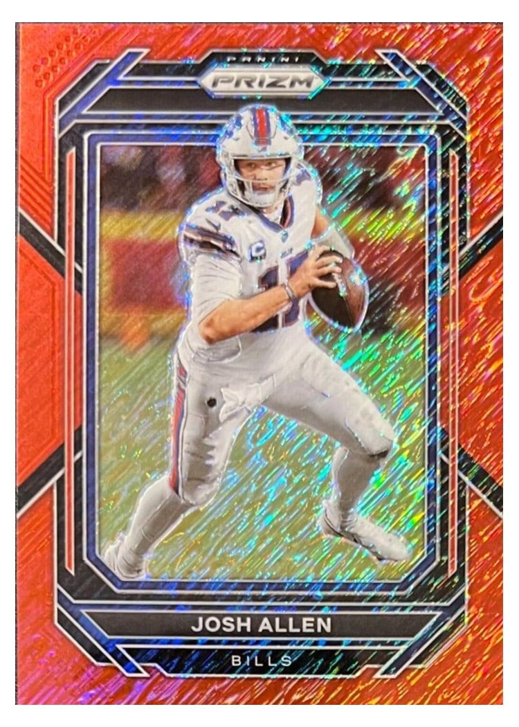 2022 Panini Prizm Base Set Josh Allen #29 card