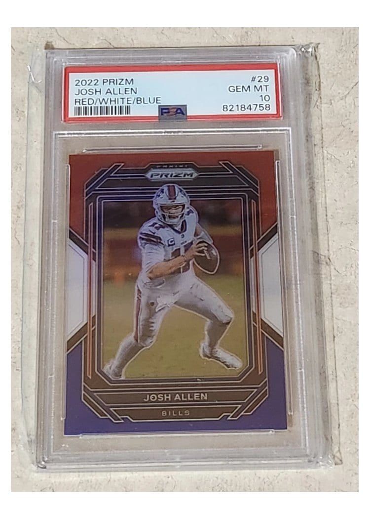 2022 Panini Prizm Base Set Josh Allen #29 card