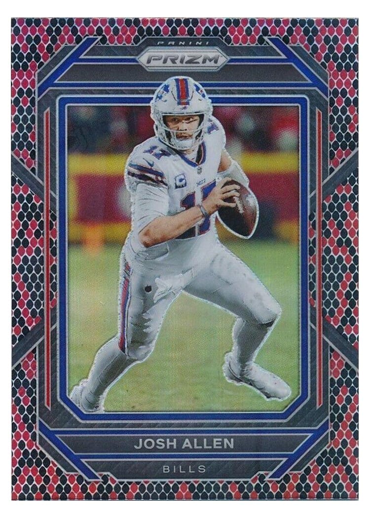 2022 Panini Prizm Base Set Josh Allen #29 card