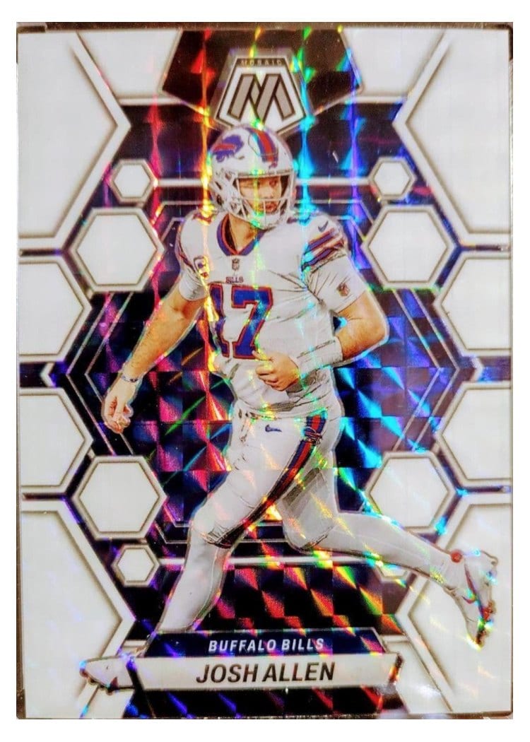 2023 Panini Mosaic Base Set Josh Allen #21 card