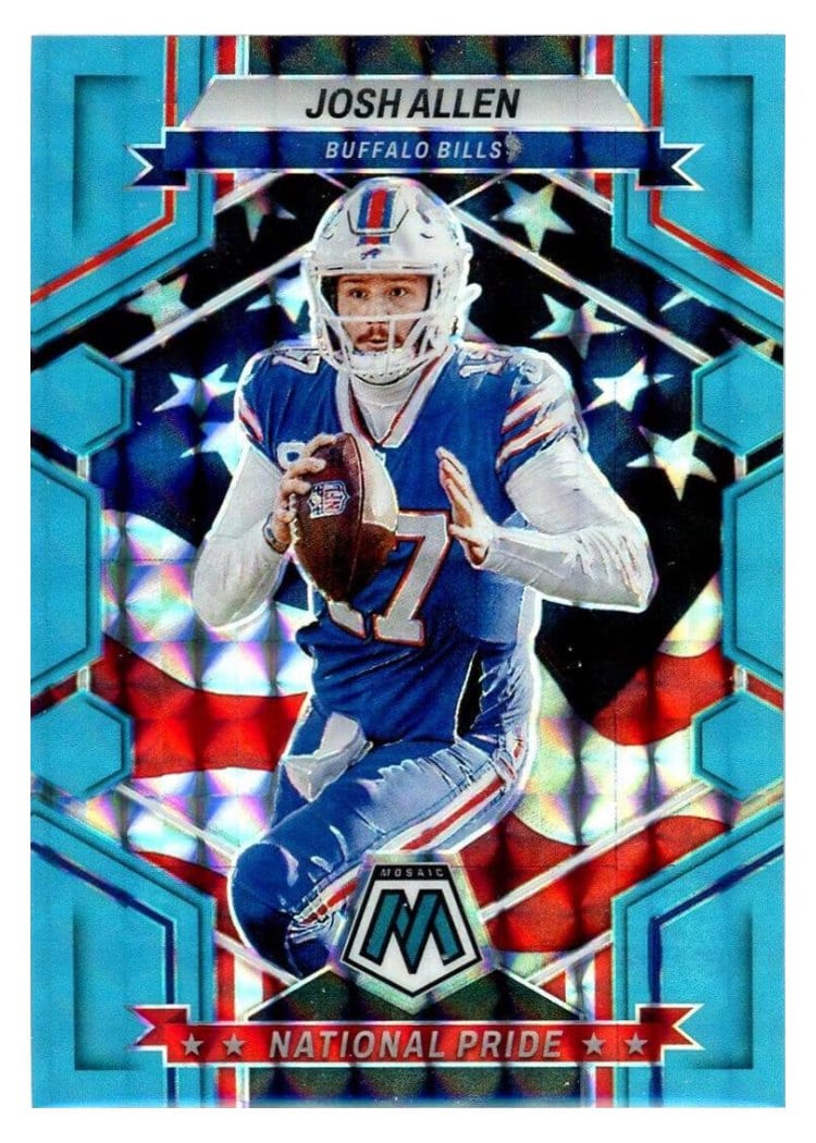 2023 Panini Mosaic Base Set Josh Allen #257 card