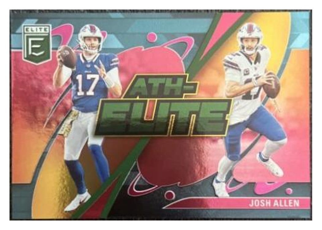 2024 Donruss Elite Ath-Elite Josh Allen #1 card