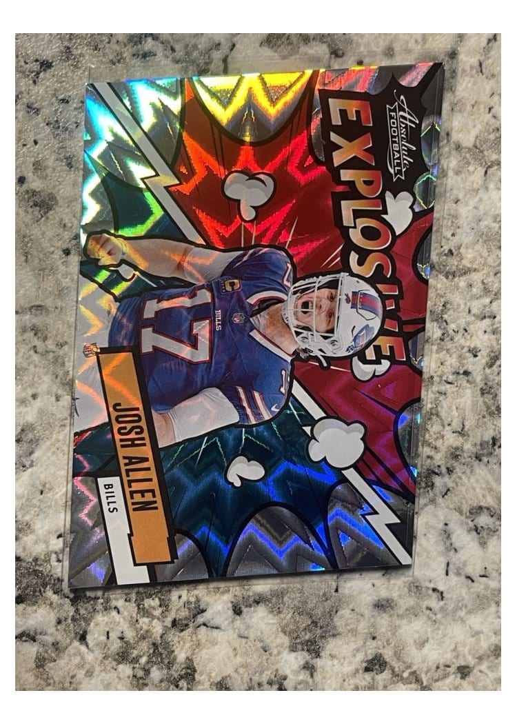 2024 Panini Absolute Explosive Josh Allen #EX-JAN card
