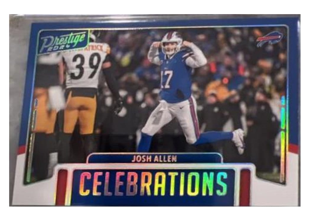 2024 Panini Prestige Celebrations Josh Allen #CEL-JAN card