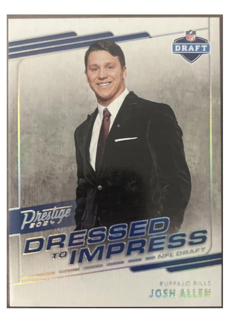 2024 Panini Prestige Dress to Impress NFL Draft Josh Allen #DTI-JAL card