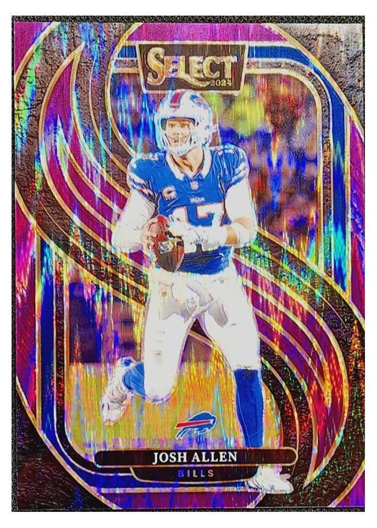 2024 Panini Select Base Set Josh Allen #122 card