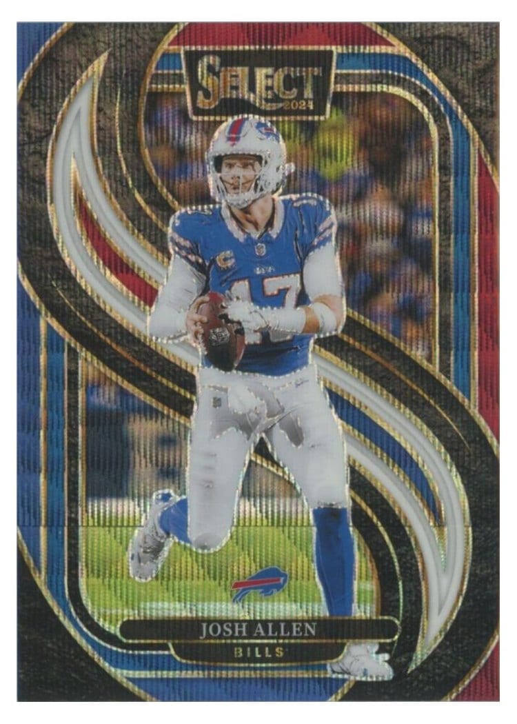 2024 Panini Select Base Set Josh Allen #122 card