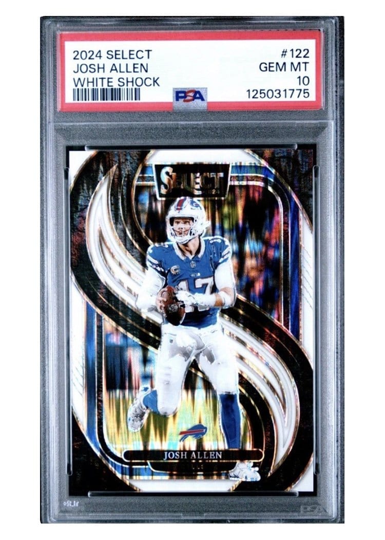 2024 Panini Select Base Set Josh Allen #122 card