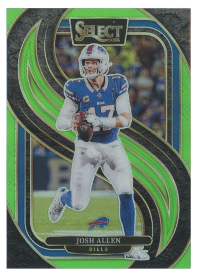 2024 Panini Select Base Set Josh Allen #122 card