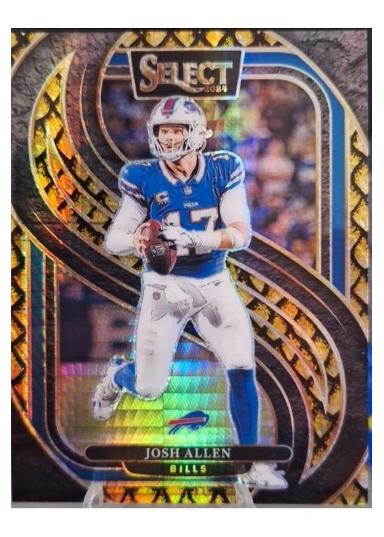 2024 Panini Select Base Set Josh Allen #122 card