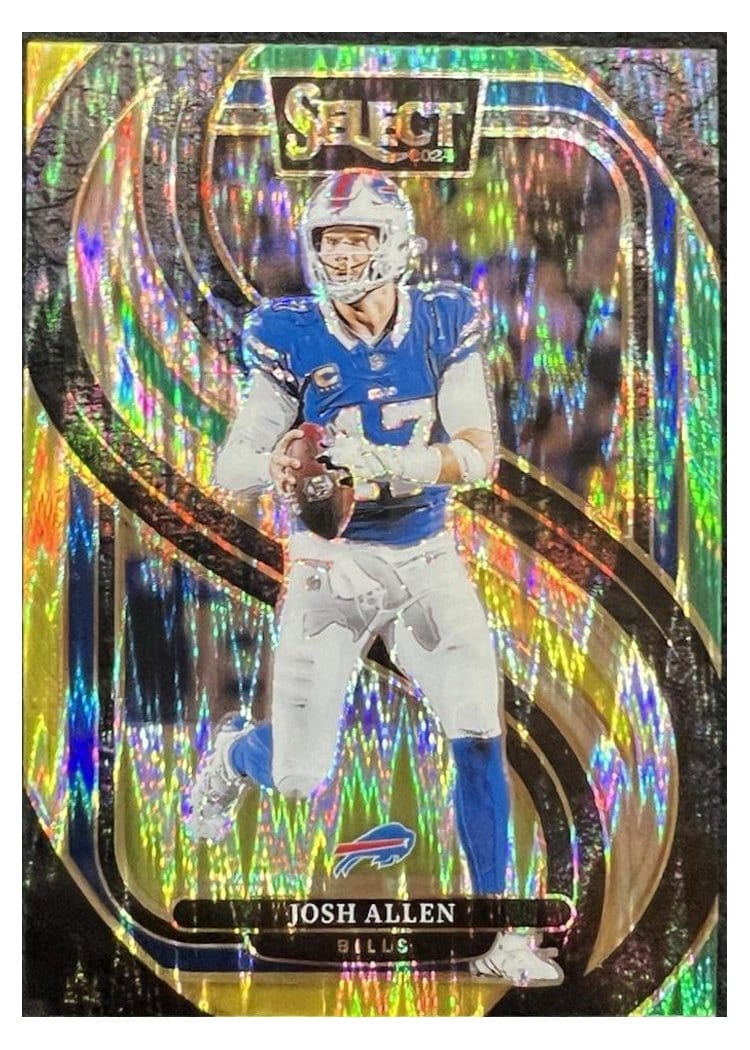 2024 Panini Select Base Set Josh Allen #122 card