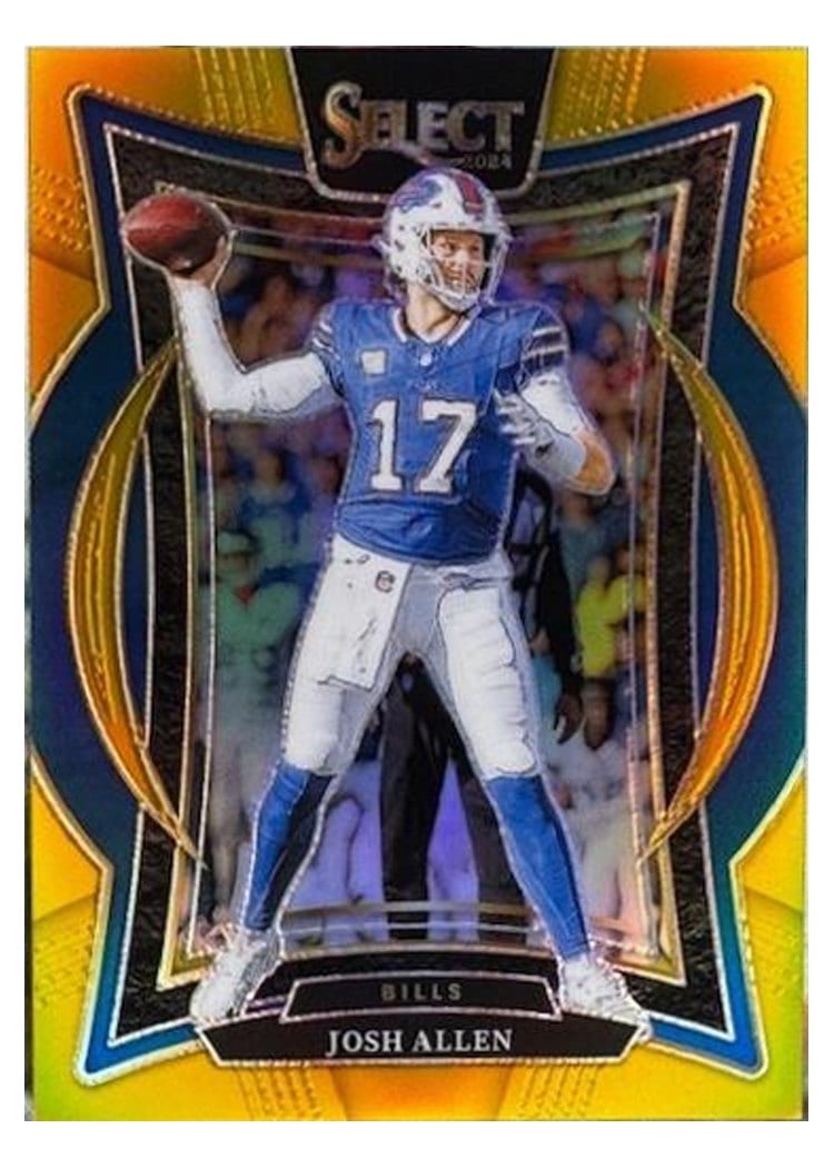 2024 Panini Select Base Set Josh Allen #34 card