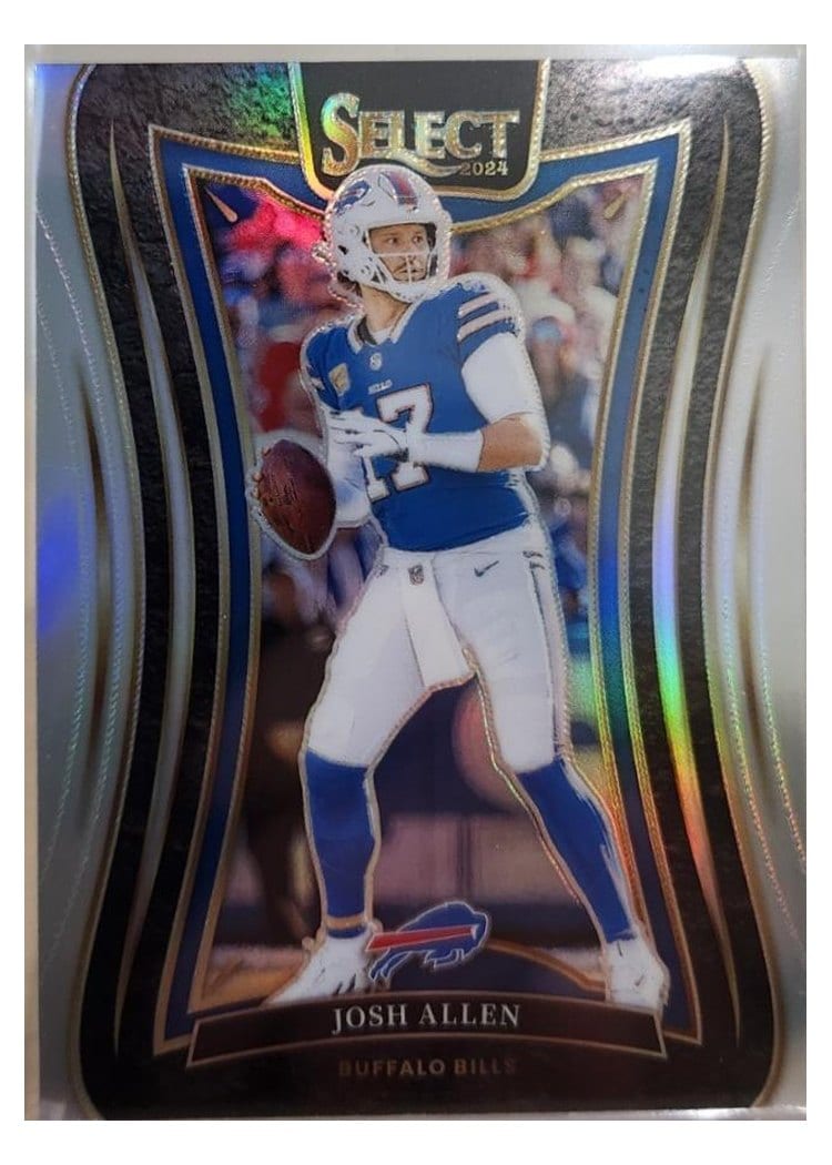 2024 Panini Select Base Set Josh Allen #387 card