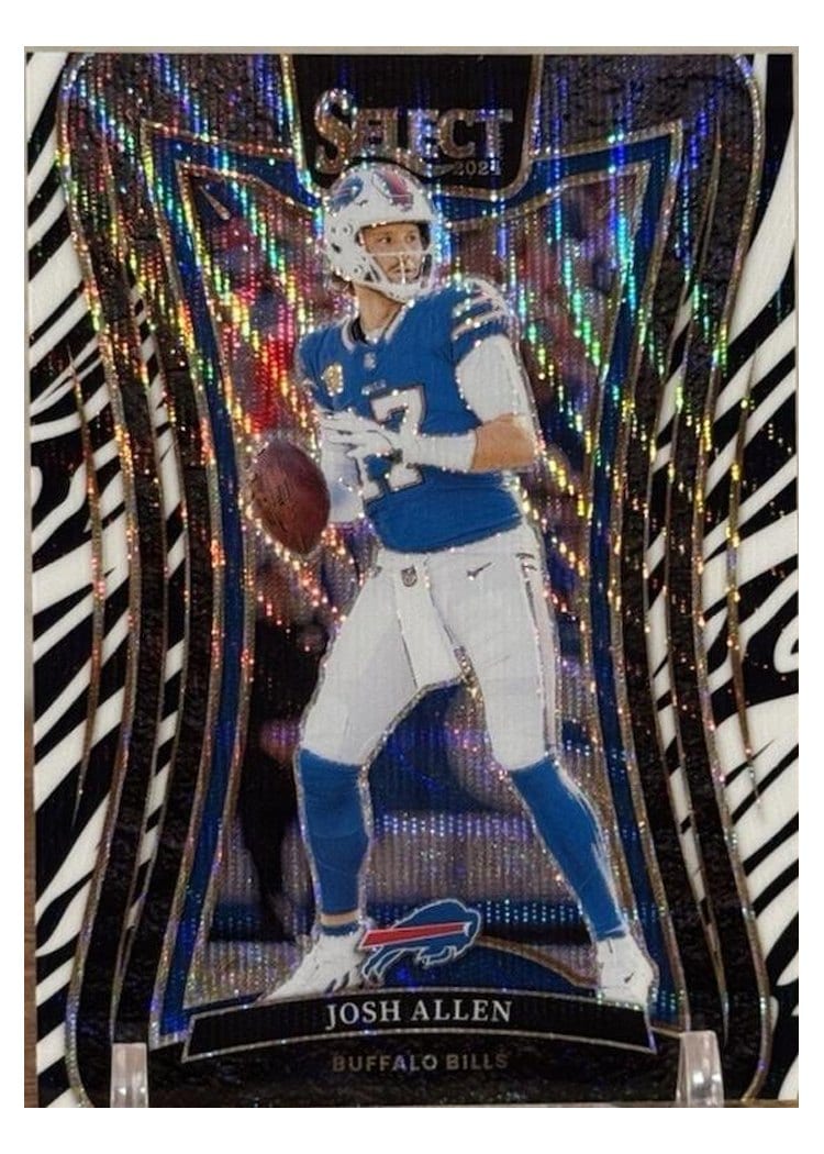 2024 Panini Select Base Set Josh Allen #387 card