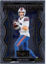 2024 Panini Select Phenomenon Josh Allen #25 card