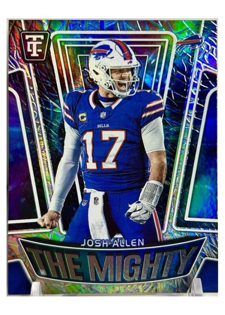 2024 Panini Totally Certified The Mighty Josh Allen #8 card