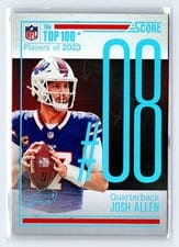 2024 Score Top 100 Josh Allen #8 card