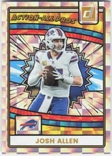 2025 Donruss Action All-Pros Josh Allen #AAP-JAL card