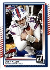 2025 Donruss Rookies & Highlights Base Set Josh Allen #DRH-100 card