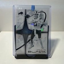2025 Panini Black White Night Josh Allen #4 card