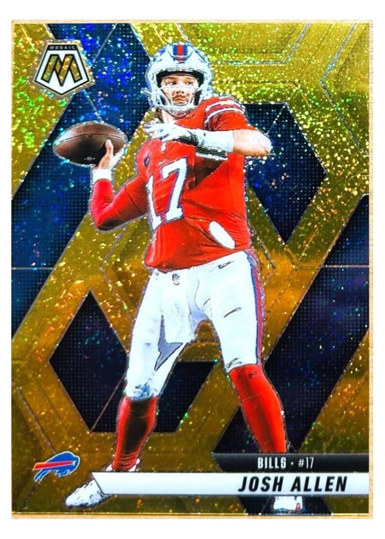 2025 Panini Mosaic Josh Allen #150 card