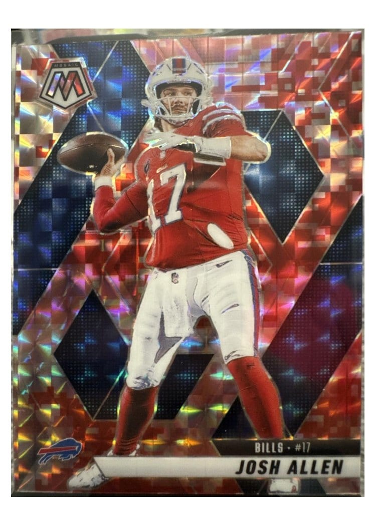 2025 Panini Mosaic Base Set Josh Allen #150 card