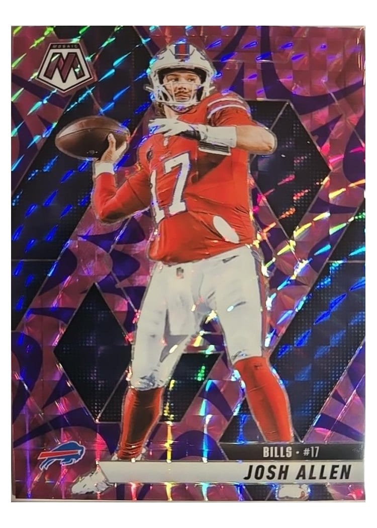 2025 Panini Mosaic Base Set Josh Allen #150 card