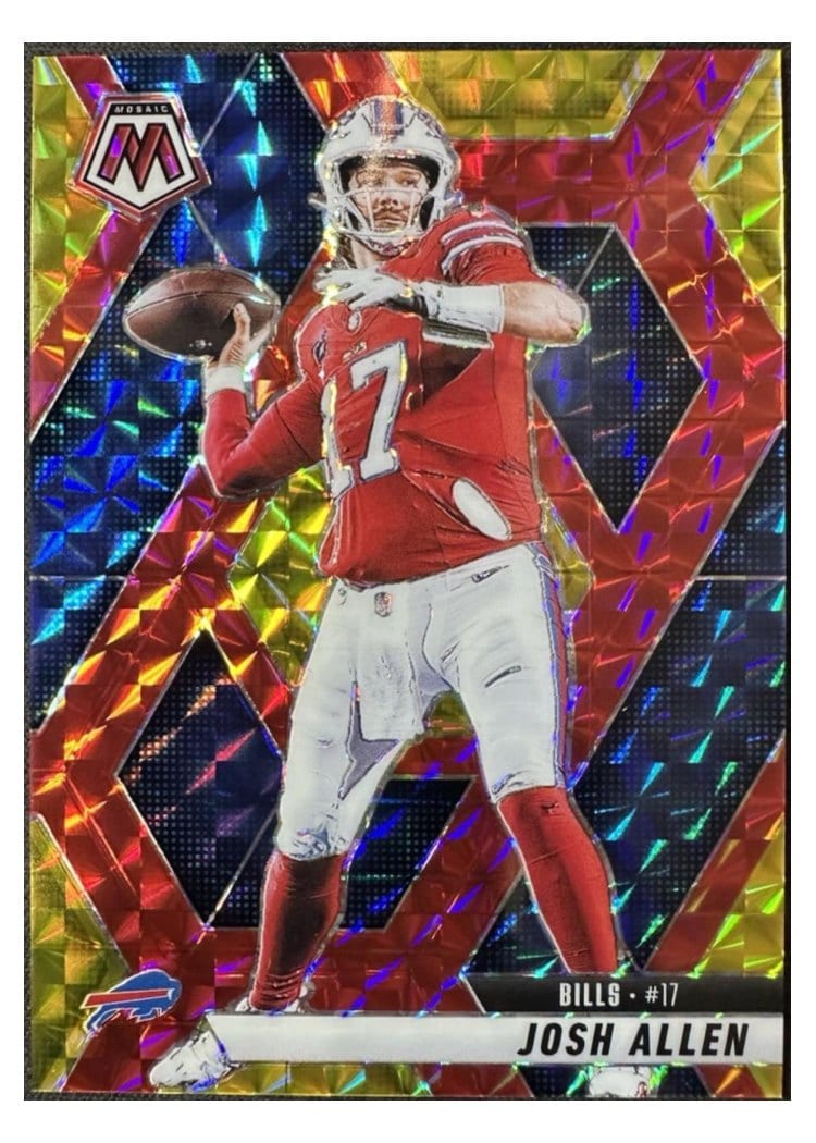 2025 Panini Mosaic Base Set Josh Allen #150 card