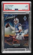 2025 Panini Phoenix Genies Josh Allen #22 card