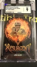 2025 Panini Phoenix Resurgent Snow Globe Josh Allen #3